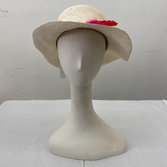 Embellished Boater Hat